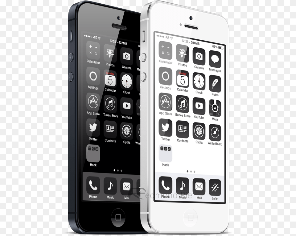 7 For Ios Winterboard Theme Iphone 5s Themes, Electronics, Mobile Phone, Phone Png