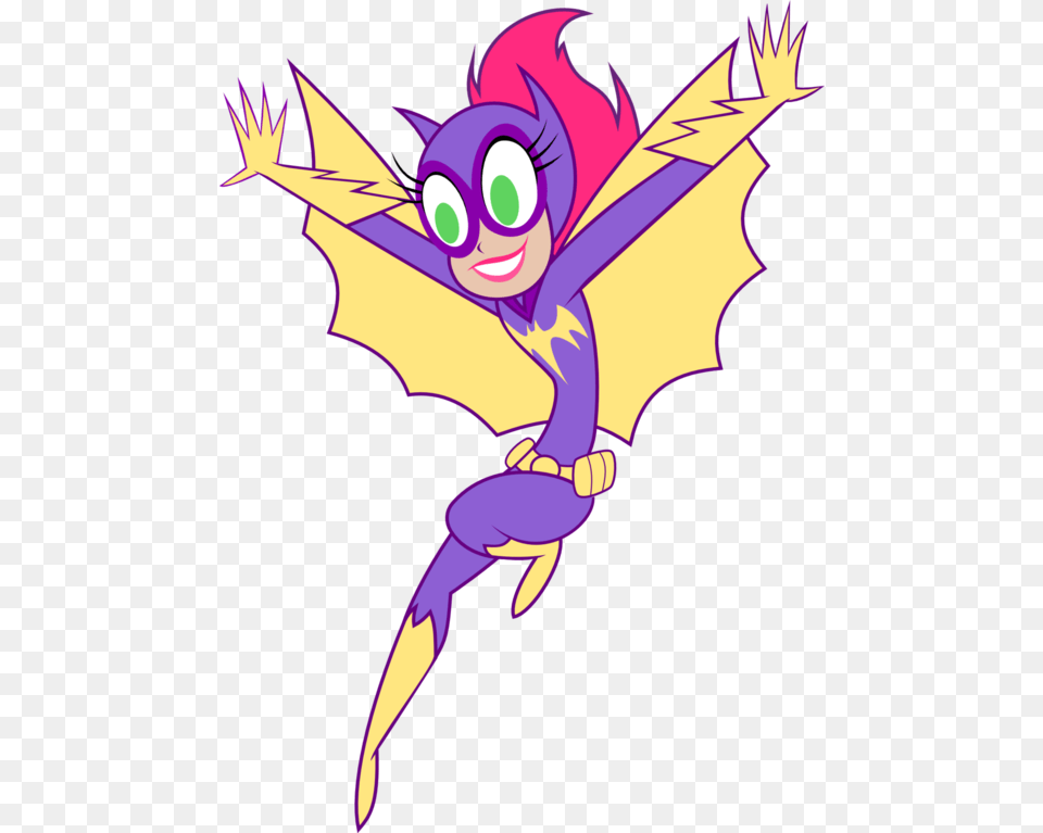 Batgirl, Purple, Cartoon, Mortar Shell, Weapon Free Png Download