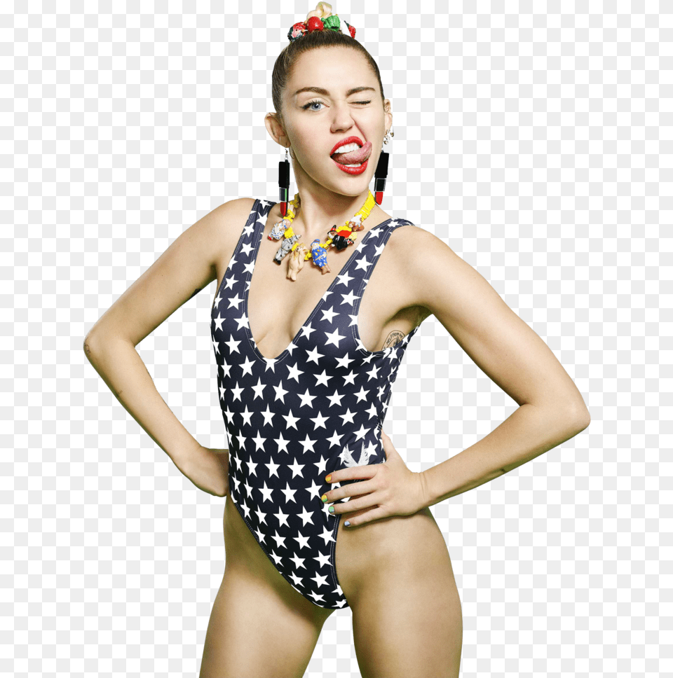 Miley Cyrus, Woman, Person, Swimwear, Female Free Png Download