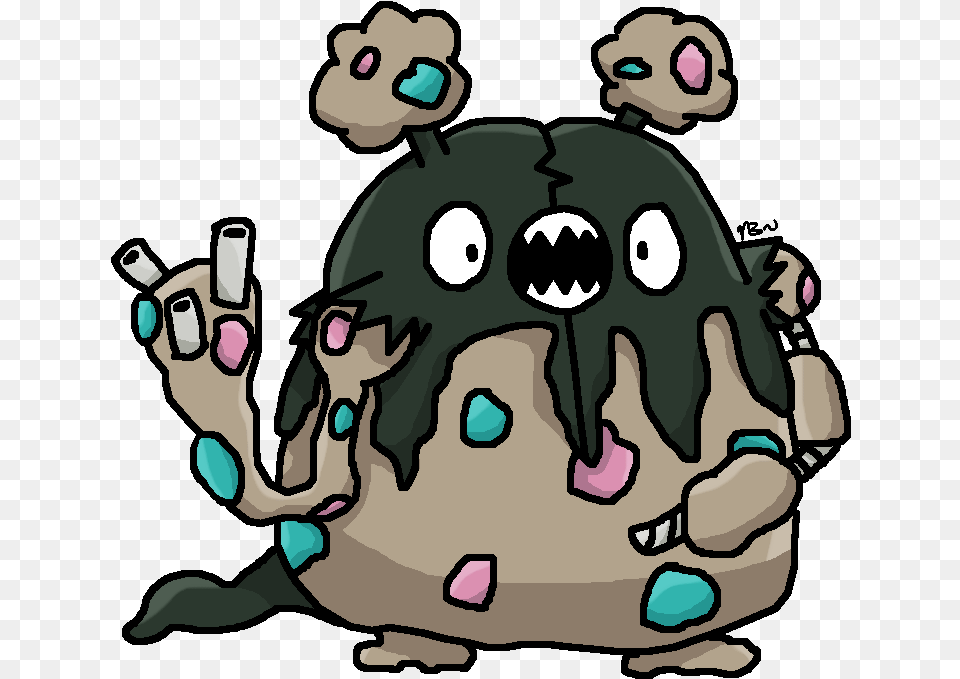 Garbodor, Animal, Bear, Mammal, Wildlife Png Image