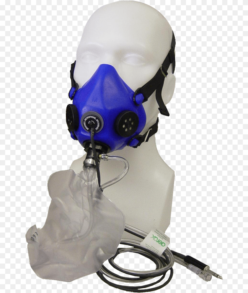 712 2 Msk Aem Microphone Mask Assembly Medium Microphone Mask, Person, Head, Face Free Png