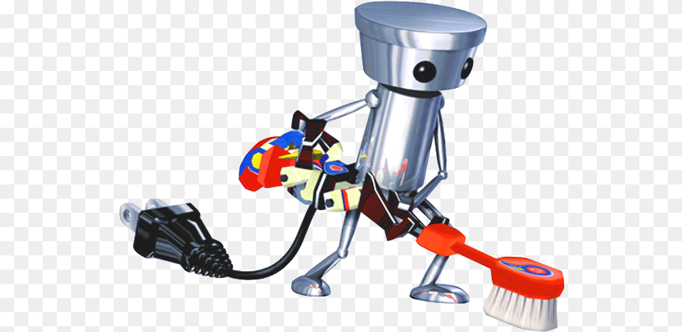Chibi Robo, Brush, Device, Tool, Toothpaste Png Image