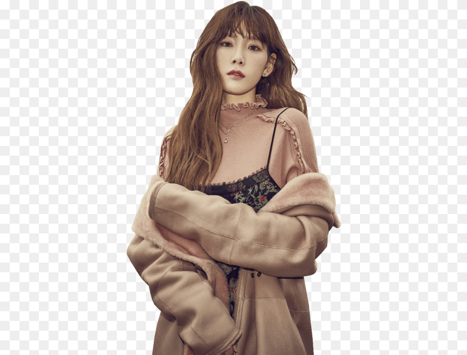 Taeyeon, Long Sleeve, Clothing, Coat, Sleeve Free Transparent Png