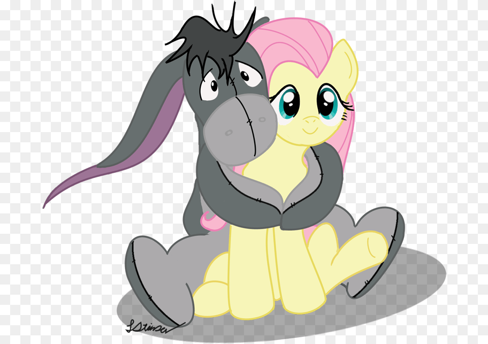 Eeyore, Cartoon, Face, Head, Person Free Png Download