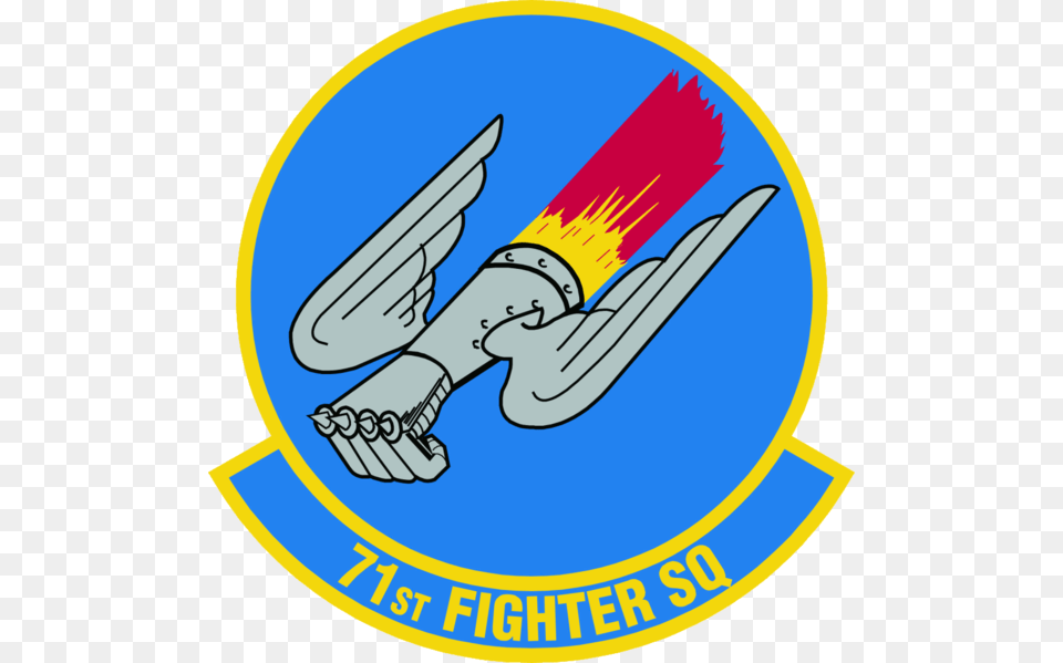 71st Fighter Squadron 18th Air Refueling Squadron, Emblem, Symbol, Logo, Disk Free Transparent Png