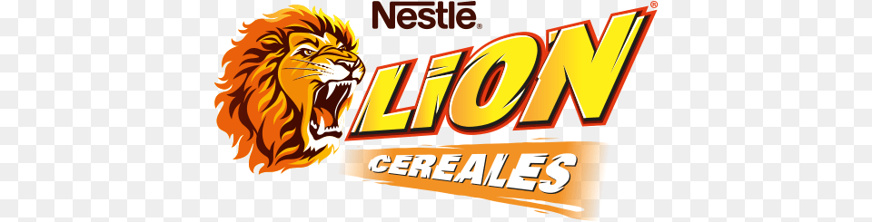 72 64 68 Logo Lion Nestle Full Size Illustration, Animal, Mammal, Wildlife, Tiger Png
