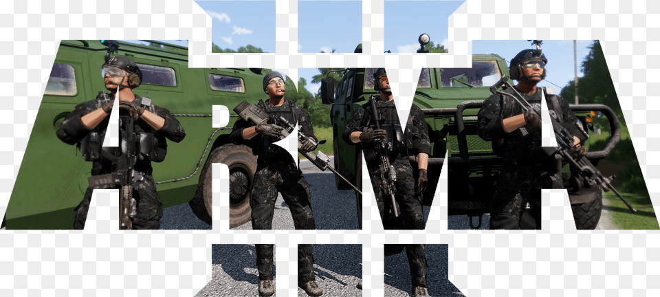 Arma 3 Logo, Military, Armor, Swat Team, Person Png Image