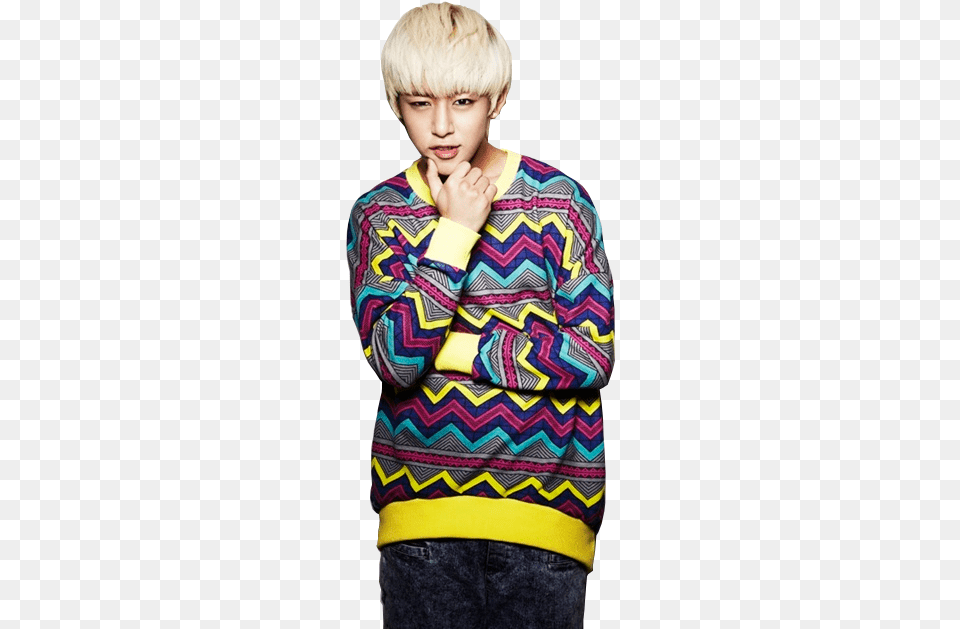 Daehyun, Blonde, Person, Hair, Face Png