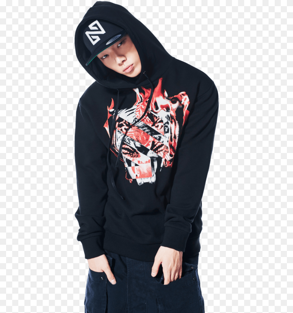 Ikon, Clothing, Hood, Hoodie, Knitwear Free Png Download