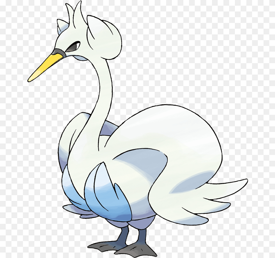 Pelipper, Animal, Bird, Waterfowl, Swan Free Png