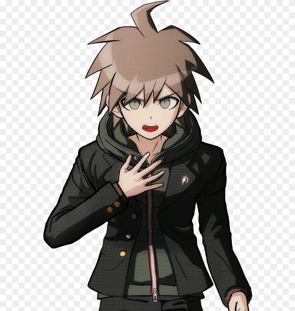 Makoto Naegi, Publication, Book, Clothing, Coat Free Png