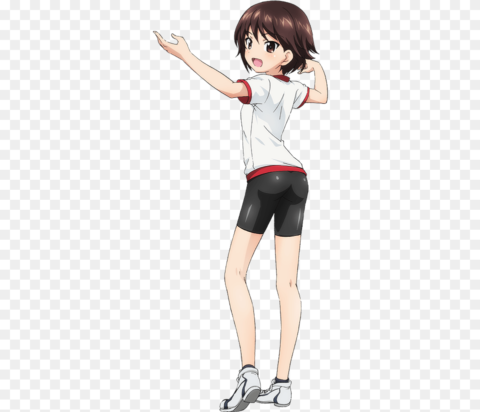 Girls Und Panzer, Adult, Shorts, Publication, Person Free Png