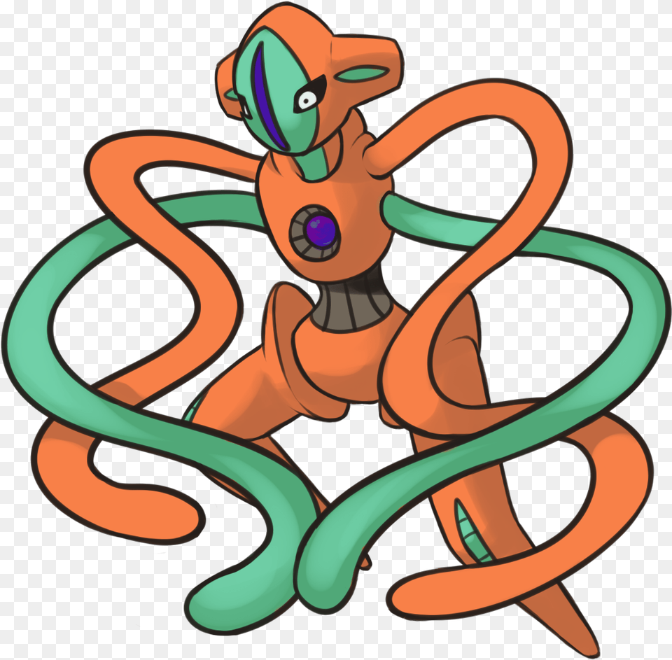 Deoxys, Animal Free Png Download
