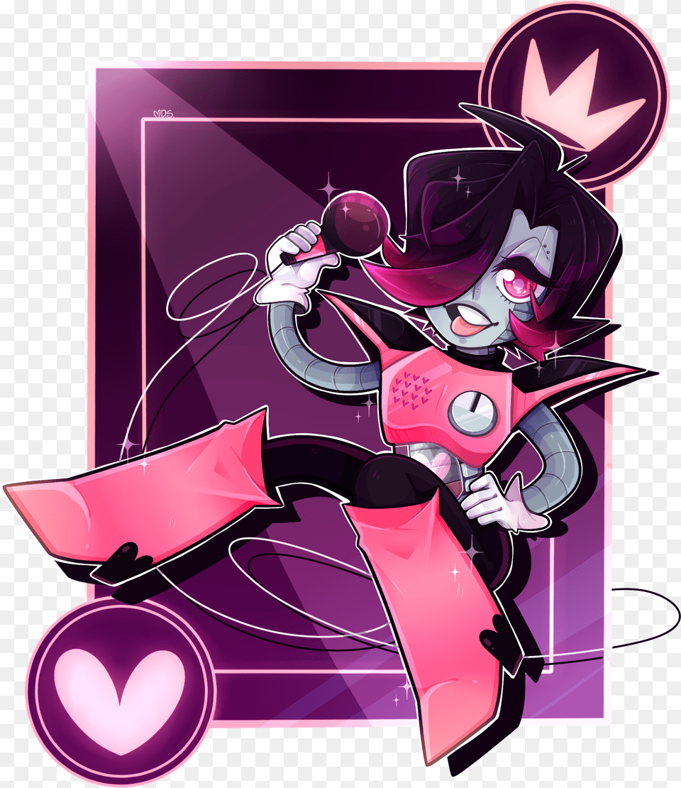 Mettaton, Art, Book, Comics, Graphics Png Image