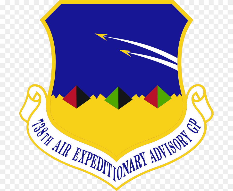738th Air Expeditionary Advisory Group Air Forces Cyber, Badge, Logo, Symbol, Emblem Png Image