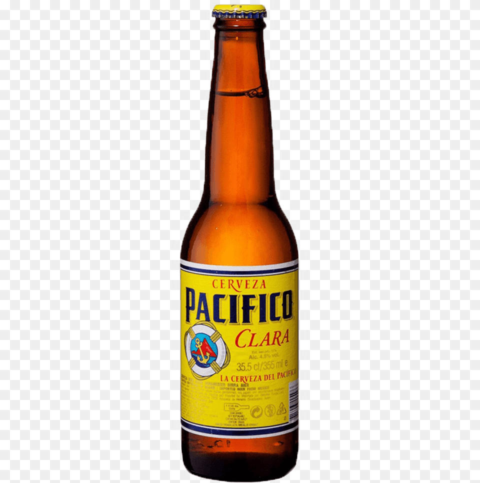 Pacifico, Alcohol, Beer, Beer Bottle, Beverage Free Transparent Png