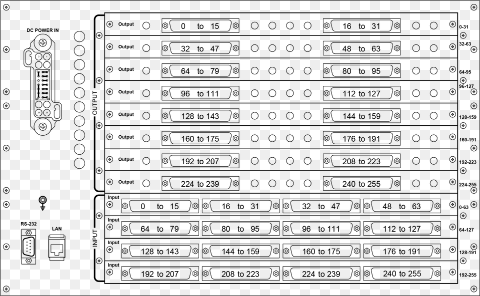 75 Ohm Ttl Rear Panel Document, Gray Free Png Download