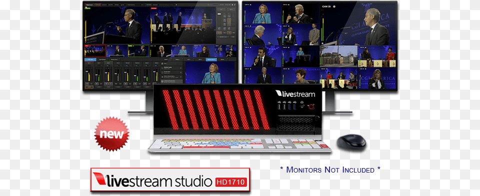 Livestream, Computer Hardware, Electronics, Hardware, Monitor Png Image