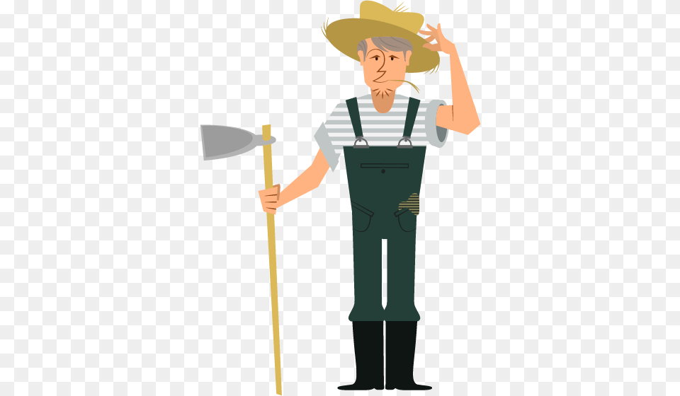 Farmer, Person, Face, Head, Clothing Free Transparent Png