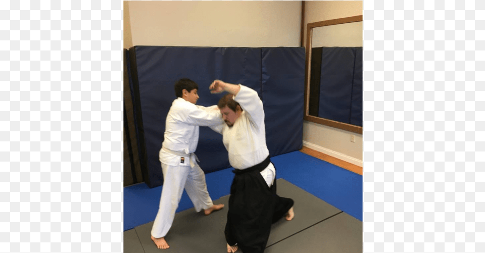 Aikido, Person, Shoving, Adult, Male Png