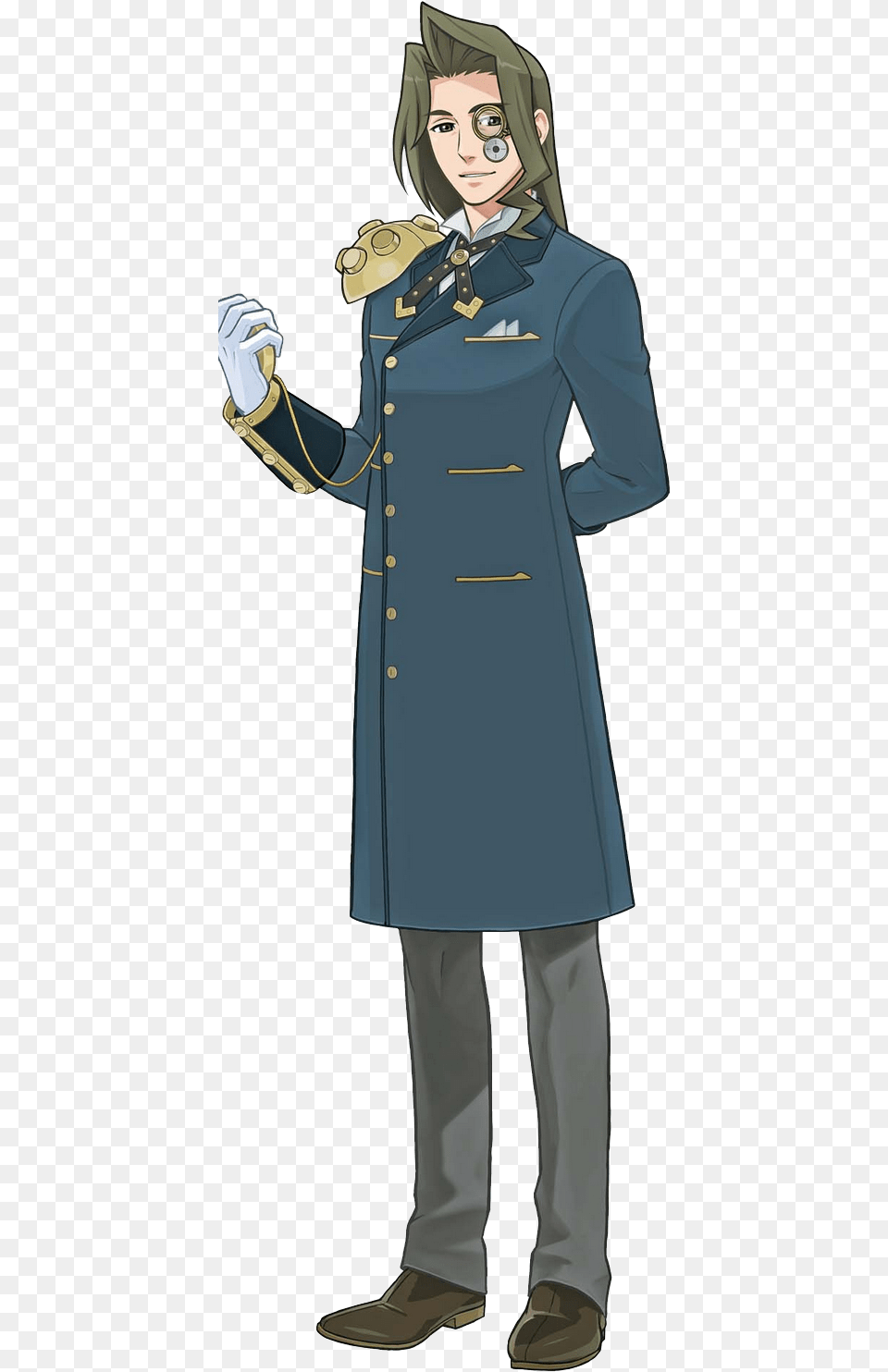 Phoenix Wright, Clothing, Coat, Adult, Person Free Png