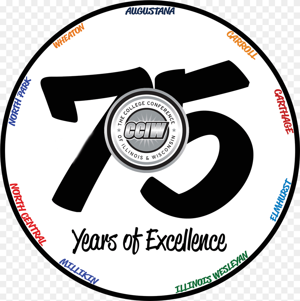 75th Anniversary Logo Library Cciw Dot, Disk, Dvd Free Transparent Png