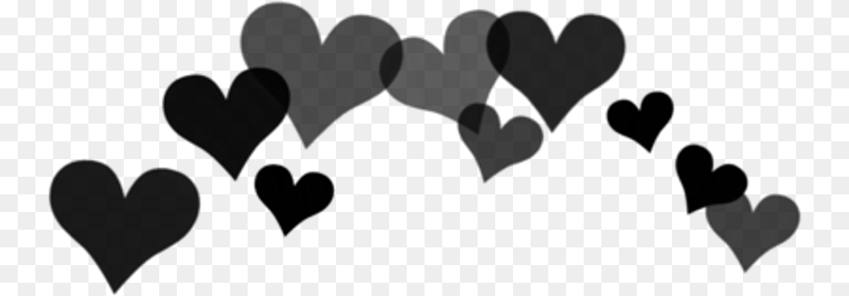 Cute Hearts, Gray Free Transparent Png
