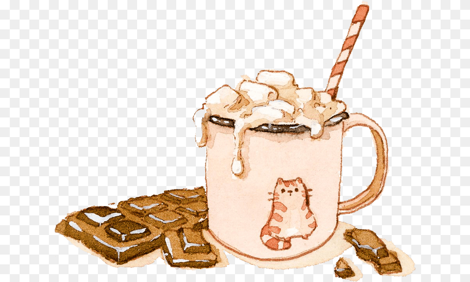 Hot Chocolate Clipart, Cup, Beverage, Milk, Juice Free Png Download