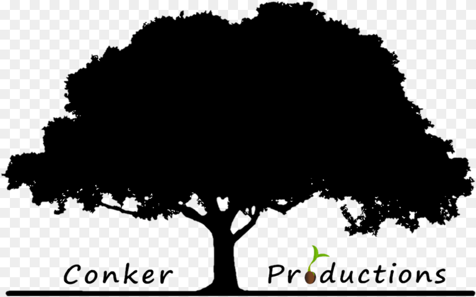 Conker, Plant, Tree, Silhouette, Person Free Png