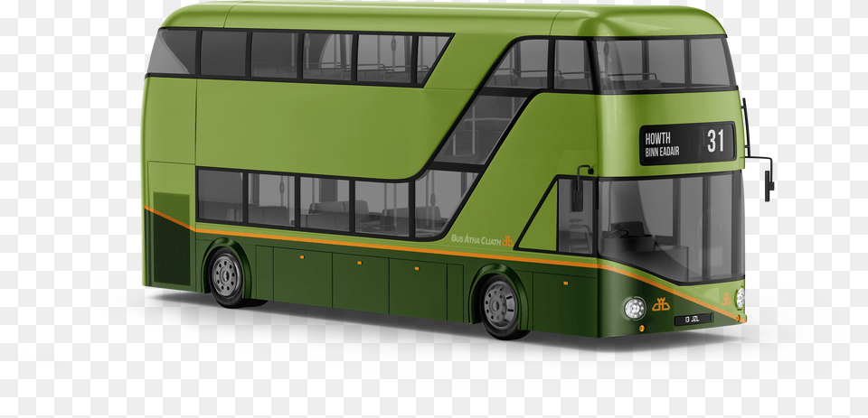 7755 Rw 3840 Double Decker Bus, Transportation, Vehicle, Tour Bus, Double Decker Bus Free Png