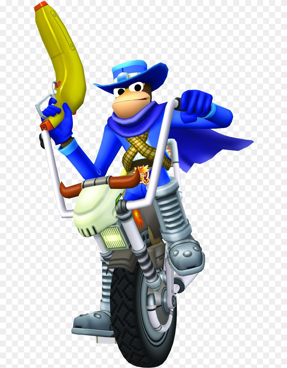 778x1260 Blue Monkey Ape Escape 2 Apes, Toy, Motorcycle, Transportation, Vehicle Free Png Download