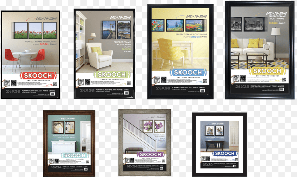 Hanging Polaroid Frame, Advertisement, Poster, Chair, Furniture Free Png Download