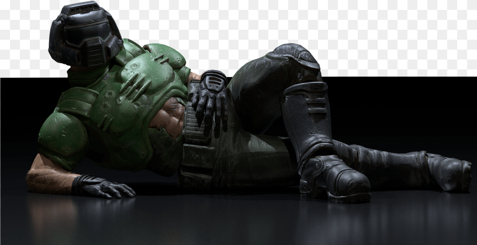 Doomguy, Adult, Male, Man, Person Free Transparent Png