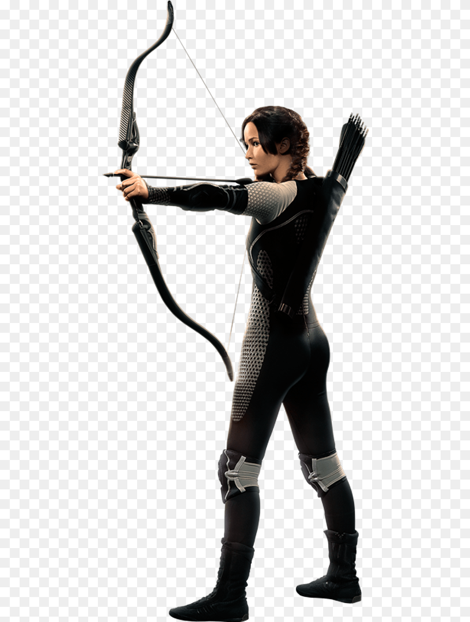 Katniss Everdeen, Archer, Archery, Bow, Person Png Image