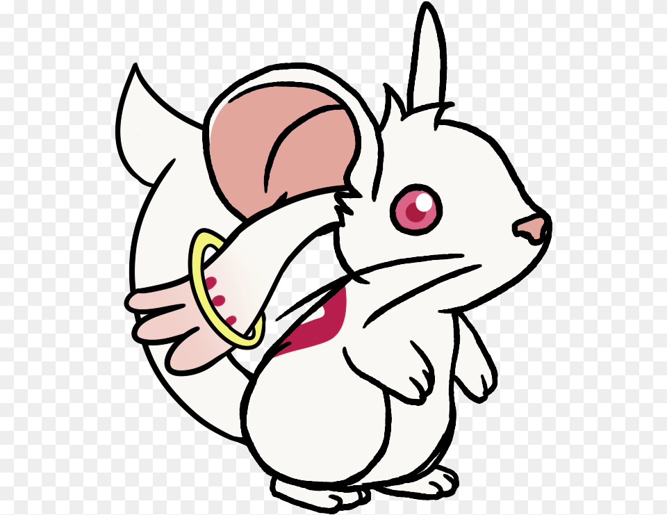 Kyubey, Baby, Person, Cartoon, Face Free Png Download
