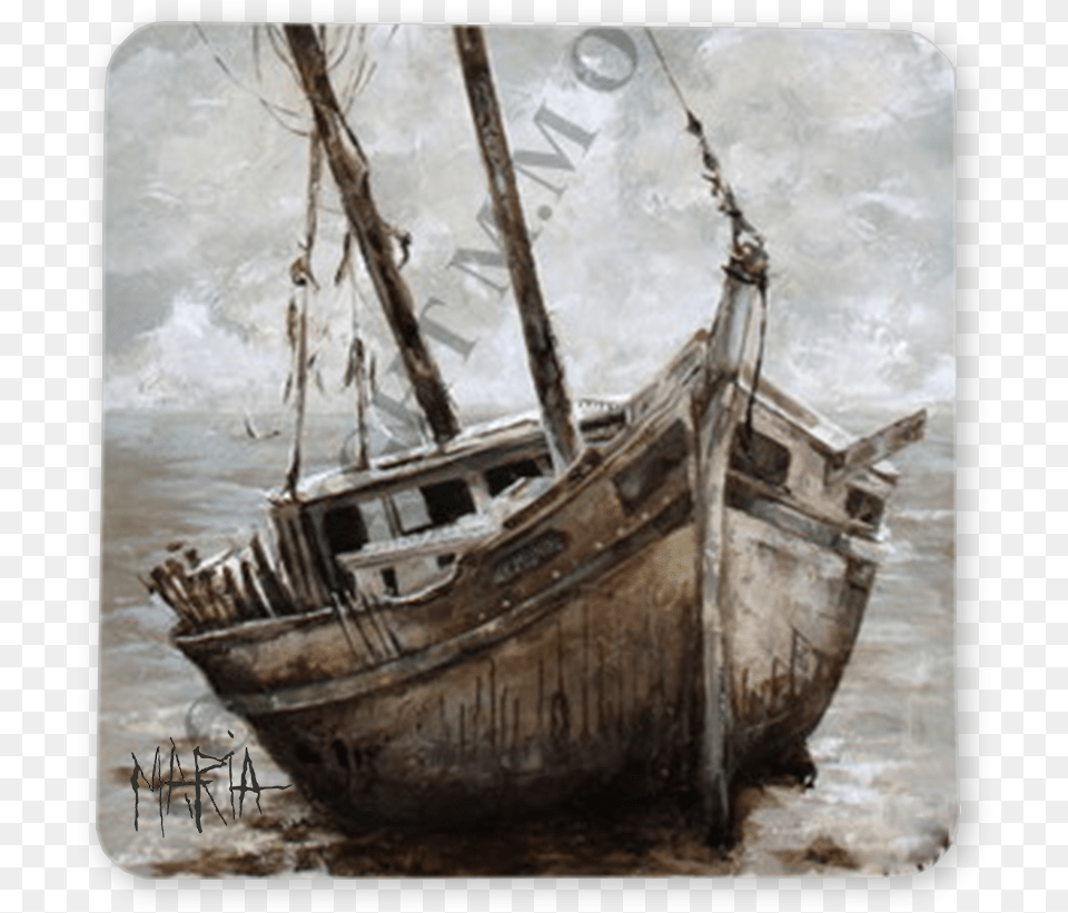 Old Ship, Boat, Sailboat, Shipwreck, Transportation Free Png