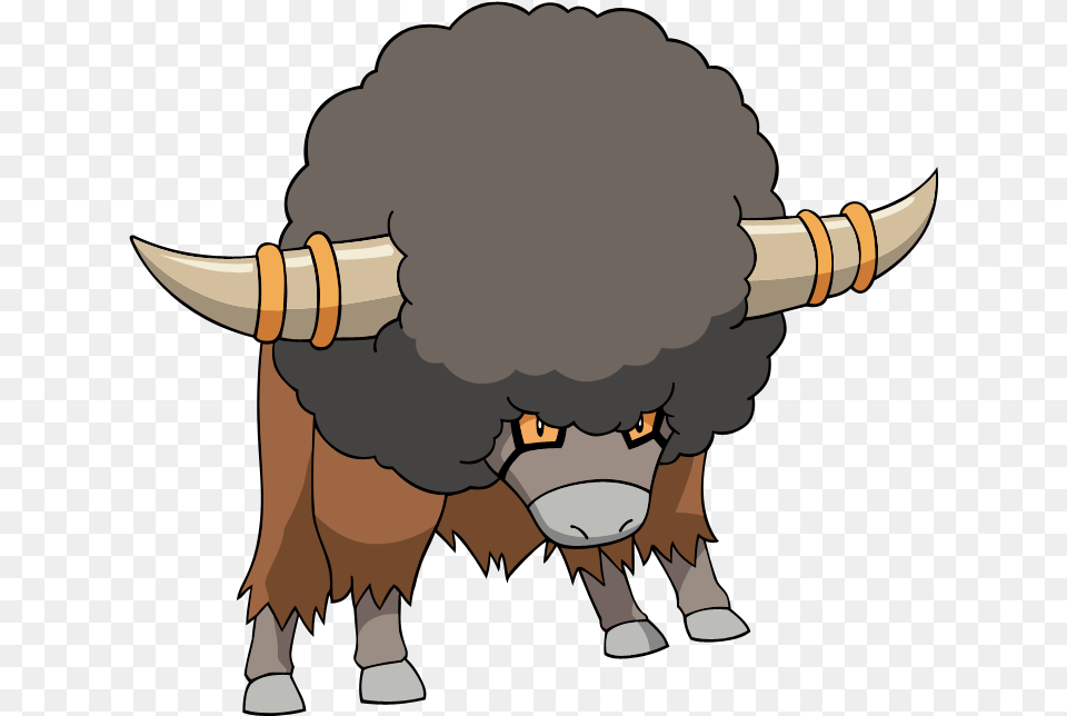 785x720 Tauros Pokemon Con I Capelli, Animal, Bull, Mammal, Baby Free Png