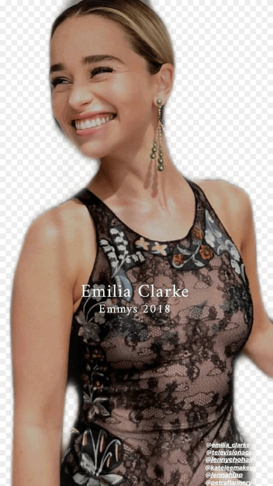 Emilia Clarke, Accessories, Person, Earring, Face Free Transparent Png
