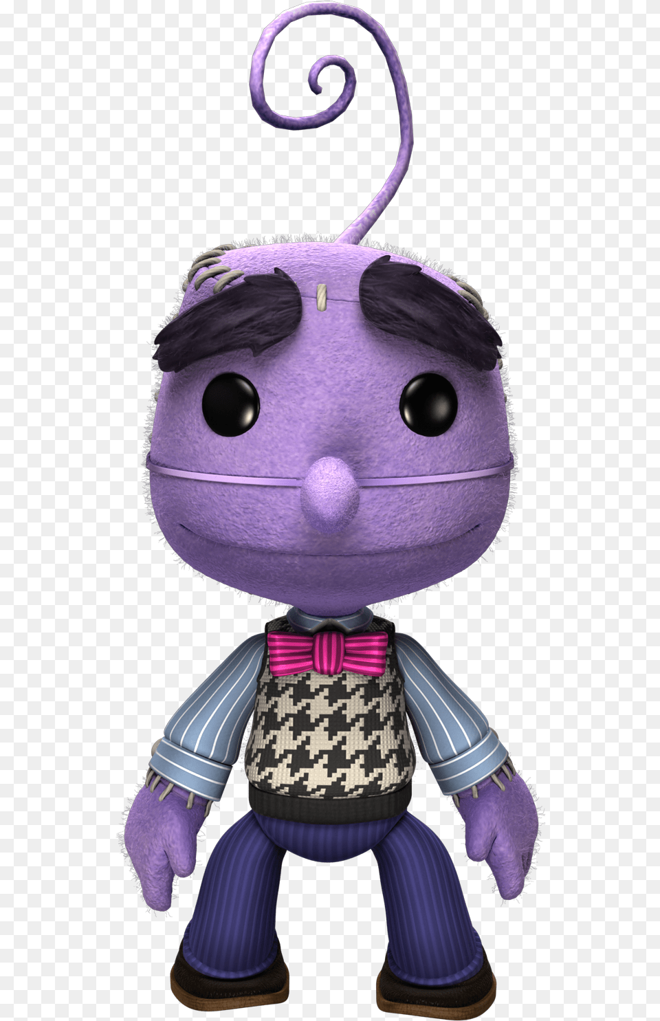 Inside Out Disgust, Toy, Plush, Purple Png Image