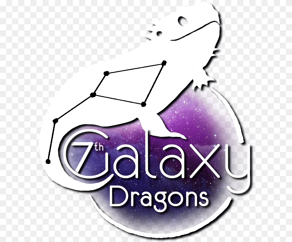 7th Galaxy Bearded Dragons Graphic Design, Animal, Iguana, Lizard, Reptile Png Image