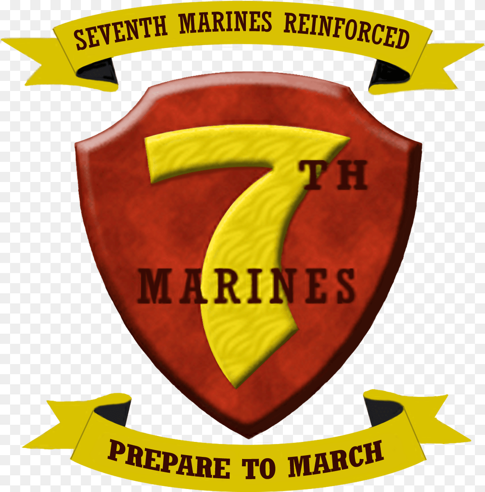 7th Marine Regiment 7th Marines Logo, Badge, Symbol, Armor, Can Png