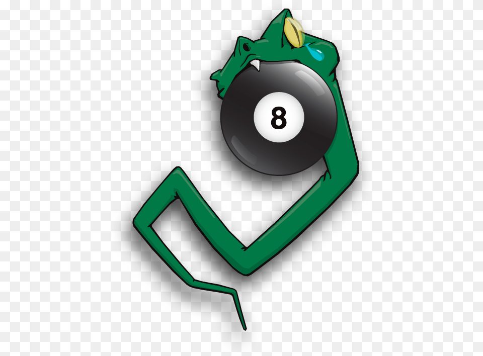 8 Ball Eight Ball, Amphibian, Animal, Frog, Wildlife Free Png