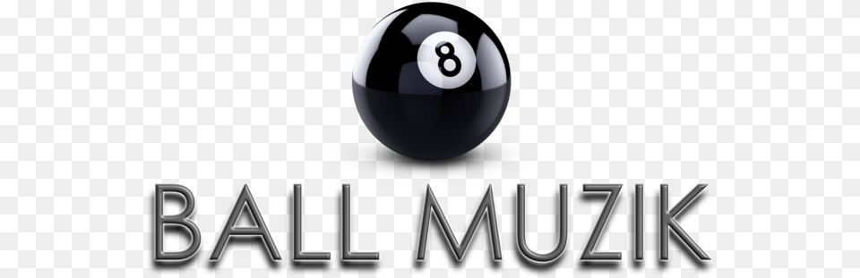 8 Ball Muzik Blackball Pool, Text, Sphere, Disk Free Png