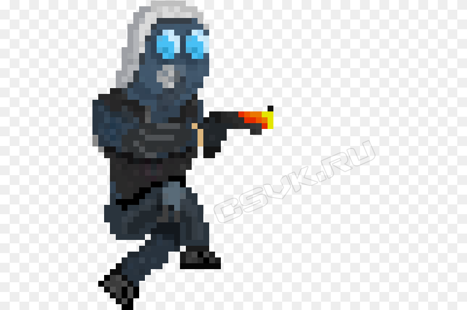 8 Bits Gifs Gif Cs Go, People, Person, Ninja, Paintball Free Png Download