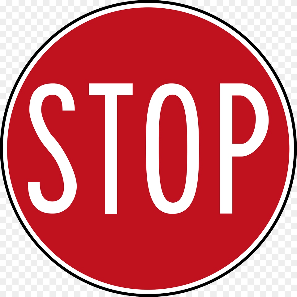 8 Hand Held Stop Sign For Roadworks Clipart, Symbol, First Aid, Road Sign Png Image