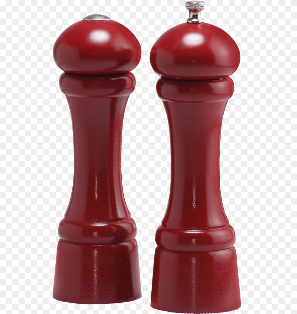 8 Inch Windsor Pepper Mill Amp Shaker Set Red Salt And Pepper Shakers, Pottery, Jar, Food, Ketchup Free Png Download