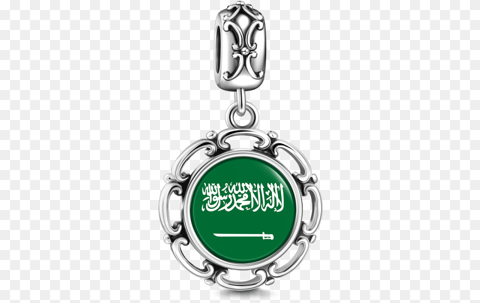 8 X 8 X 0 25 Inches Flag Of Saudi Arabia Arabian, Accessories, Pendant, Jewelry, Locket Png Image