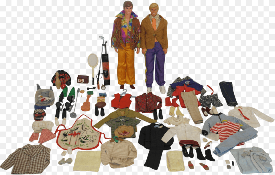 80 S Mattel Ken Dolls And Accessories Hinamatsuri, Clothing, Coat, Person, Adult Free Transparent Png