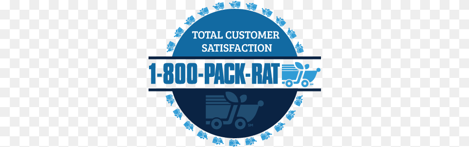 800 Pack Rat Pledges To Total Customer Satisfaction 1 800 Pack Rat, Logo Free Png
