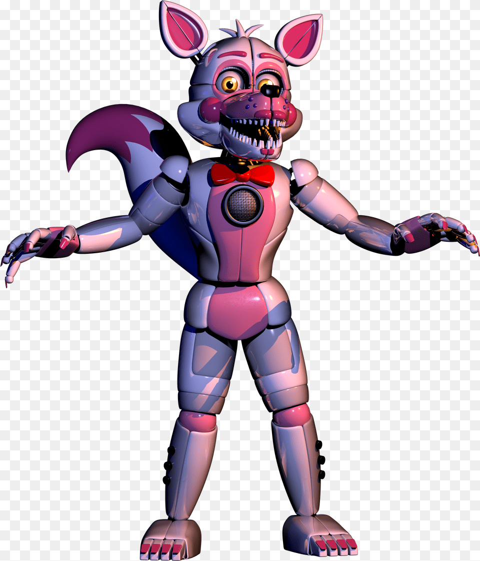 Funtime Foxy, Baby, Person, Robot Png